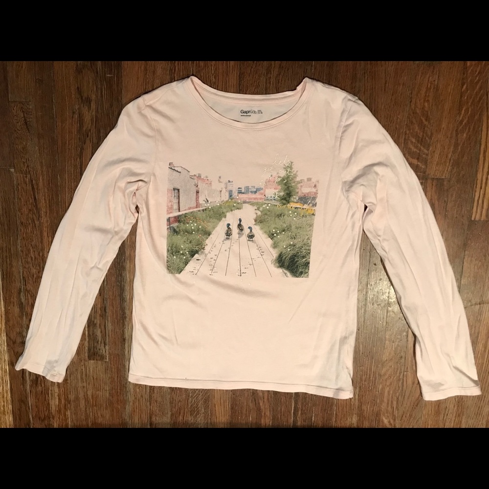 Long sleeve Tee Gap kids Size 14
